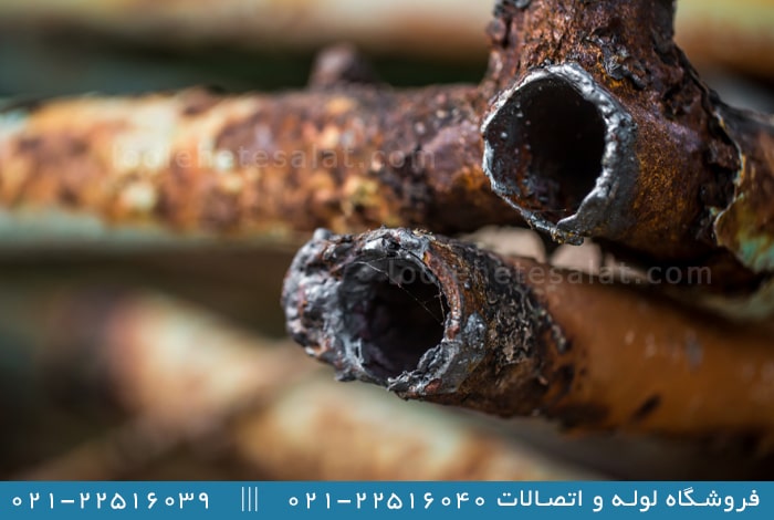 مهم ترین عوامل پوسیدگی لوله آب